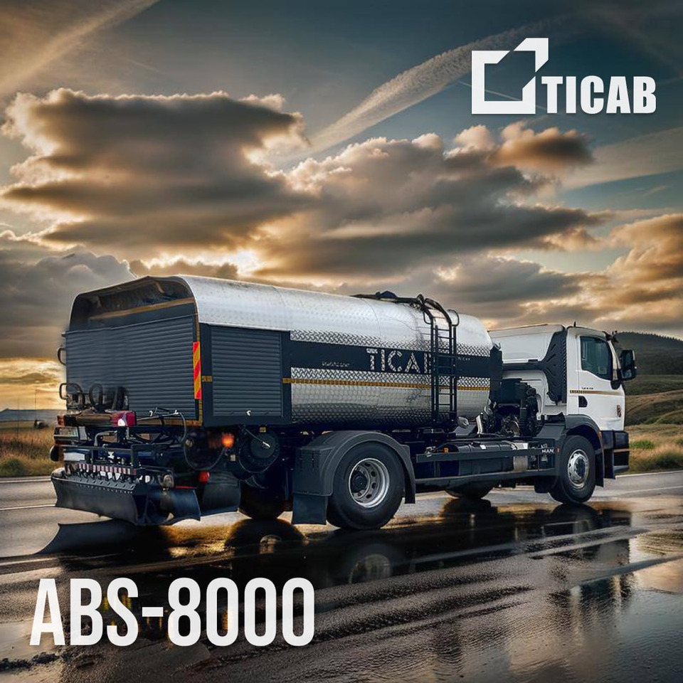 TICAB Аutonomous Asphalt Sprayer 8000 L, Asphalt Distributor, Manufacturer - Concrete pump truck: picture 3 TICAB Аutonomous Asphalt Sprayer 8000 L, Asphalt Distributor, Manufacturer - Concrete pump truck: picture 3