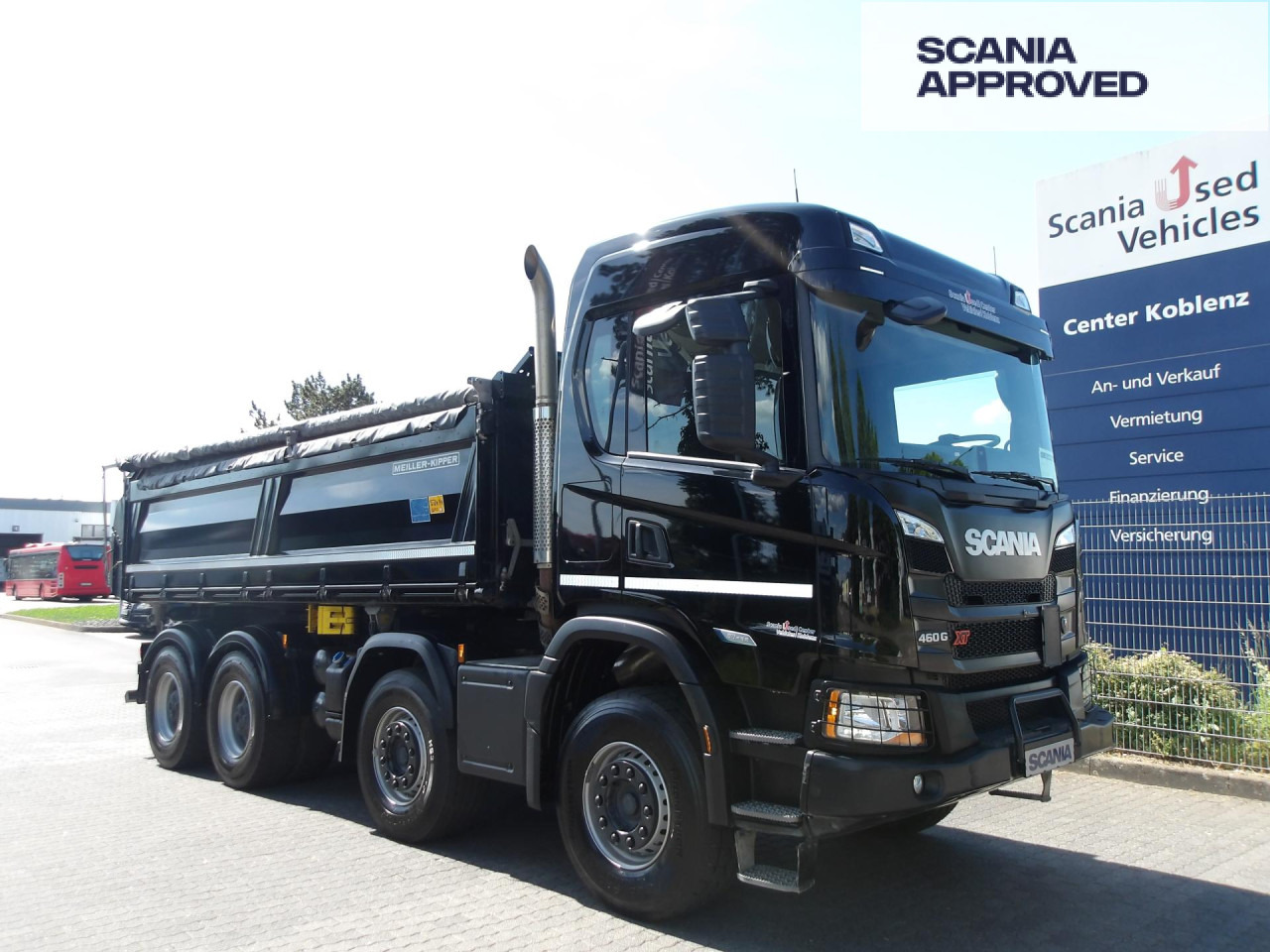 SCANIA G 460 - 8x4 - MEILLER DSK mit BORDMATIK - - Tipper: picture 1 SCANIA G 460 - 8x4 - MEILLER DSK mit BORDMATIK - - Tipper: picture 1