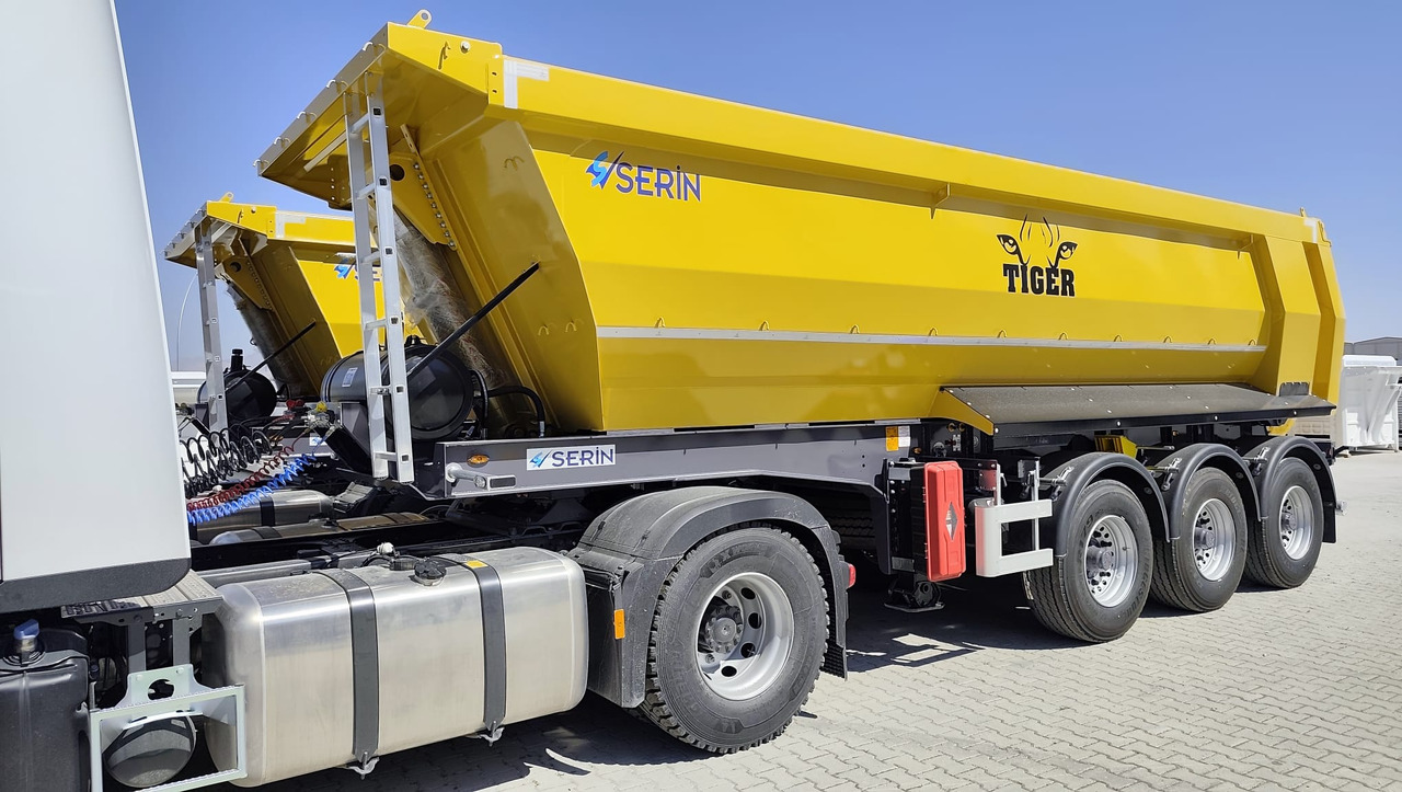 SERIN Tiger Hardox Tipper Semi Trailer 20 m³/24 m³ /28 m³ - Tipper semi-trailer: picture 1 SERIN Tiger Hardox Tipper Semi Trailer 20 m³/24 m³ /28 m³ - Tipper semi-trailer: picture 1