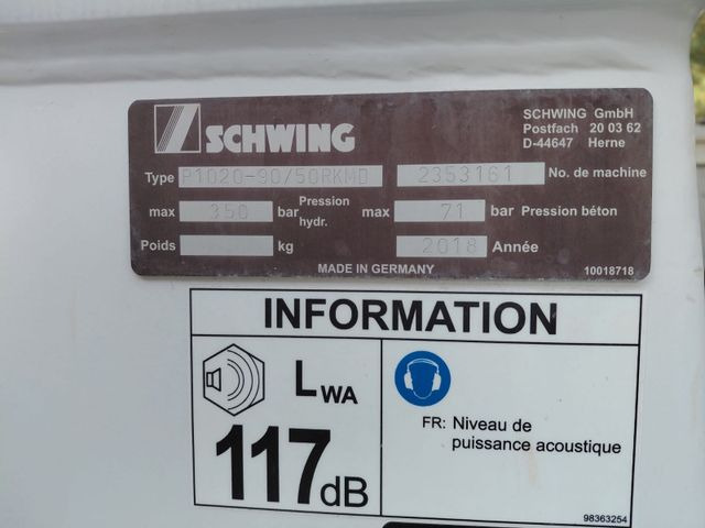 Concrete pump truck Mercedes-Benz Arocs 3243 8x4, E6, Schwing 24m, Stetter 7m3: picture 11 Concrete pump truck Mercedes-Benz Arocs 3243 8x4, E6, Schwing 24m, Stetter 7m3: picture 11