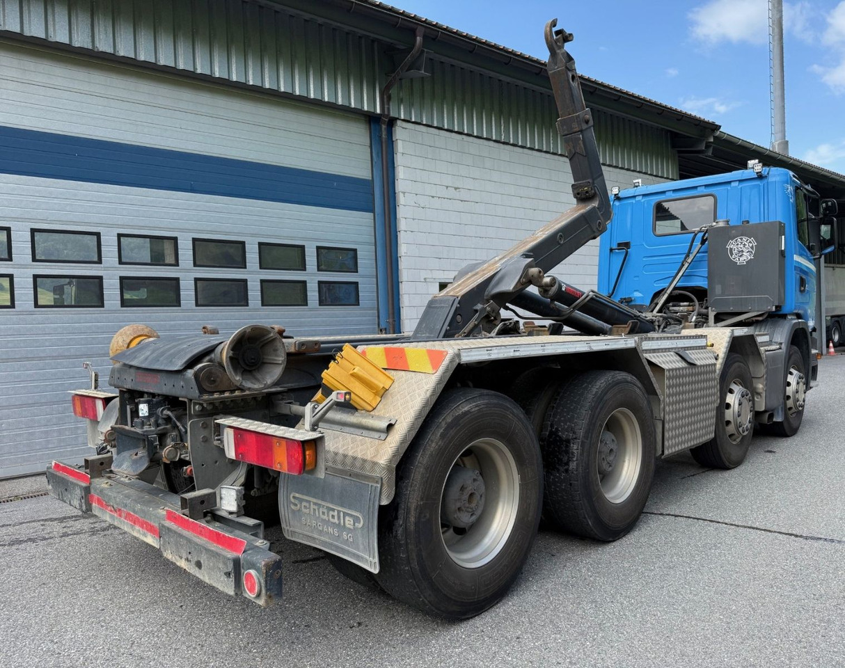 Scania G490 CB 8x4, E6, Retarder, Hiab Multilift 21ton - Hook lift truck: picture 4 Scania G490 CB 8x4, E6, Retarder, Hiab Multilift 21ton - Hook lift truck: picture 4