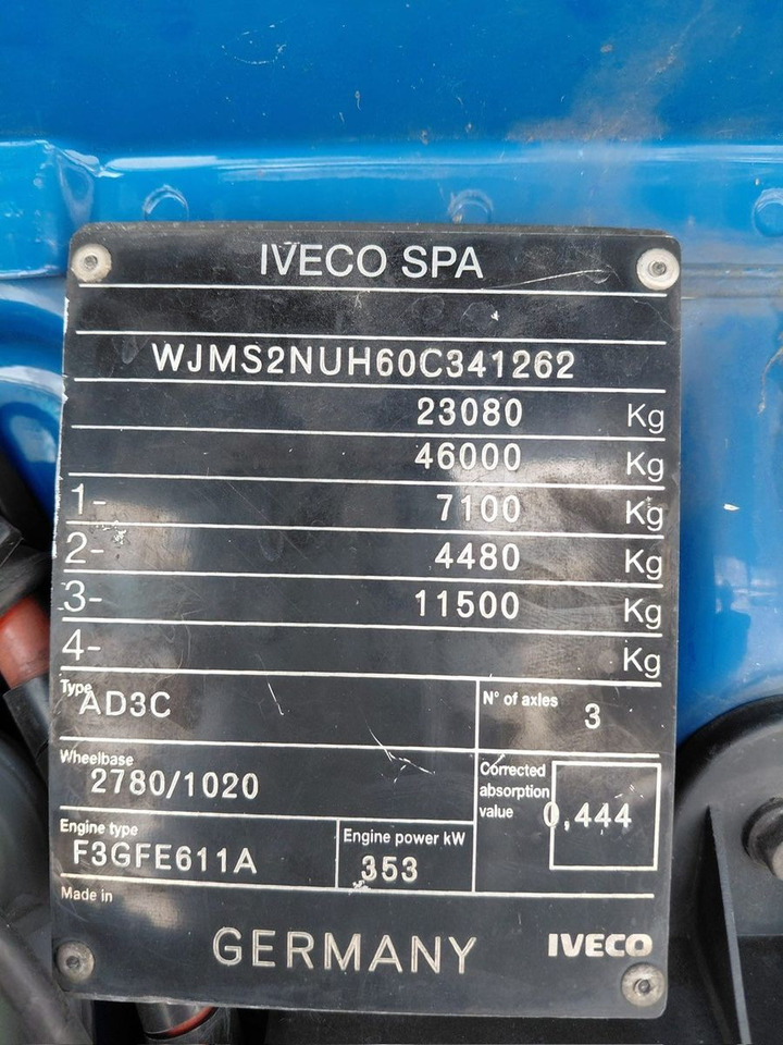 Leasing of Iveco 440S48TX Stralis 6x2, E6, Kipphydraulik Iveco 440S48TX Stralis 6x2, E6, Kipphydraulik: picture 13 Leasing of Iveco 440S48TX Stralis 6x2, E6, Kipphydraulik Iveco 440S48TX Stralis 6x2, E6, Kipphydraulik: picture 13