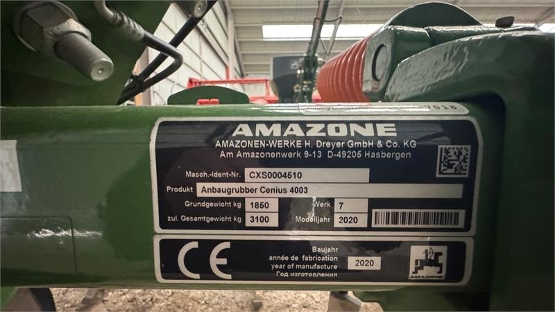 Amazone Cenius 4003 4003 med frøsåning - Harrow: picture 5 Amazone Cenius 4003 4003 med frøsåning - Harrow: picture 5