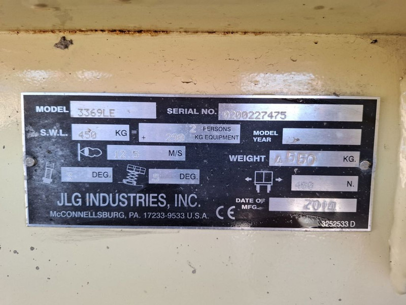 JLG 3369LE - Scissor lift: picture 5 JLG 3369LE - Scissor lift: picture 5