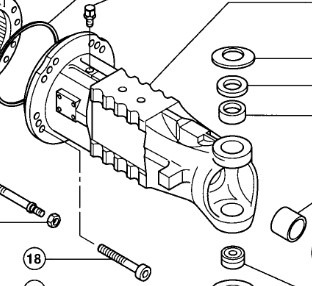 CLAAS Targo K70 Obudowa Przedniej Osi Pochwa 0003199890 00 0319 989 0 - Axle and parts for Material handling equipment: picture 1 CLAAS Targo K70 Obudowa Przedniej Osi Pochwa 0003199890 00 0319 989 0 - Axle and parts for Material handling equipment: picture 1
