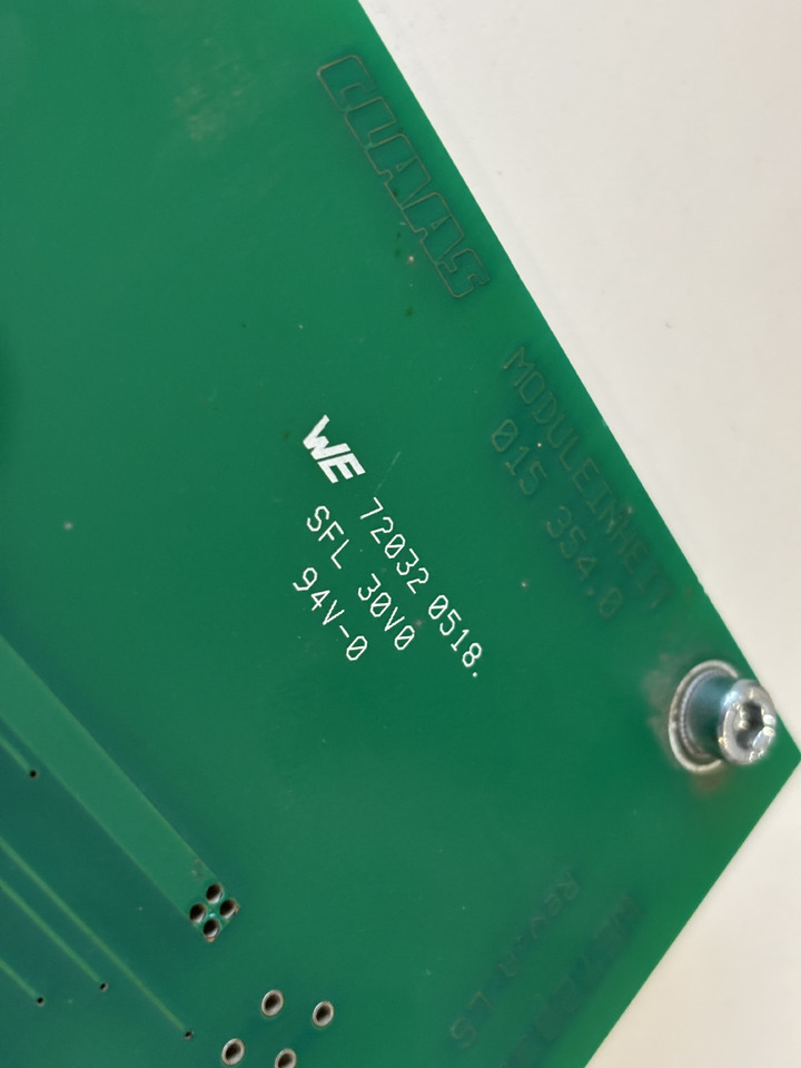 Claas 2 Lexion Płytka Bezpieczników Styków Modułów 000015354 0000148041 00 0015 354 0 00 0014 804 1 - Fuse for Agricultural machinery: picture 5 Claas 2 Lexion Płytka Bezpieczników Styków Modułów 000015354 0000148041 00 0015 354 0 00 0014 804 1 - Fuse for Agricultural machinery: picture 5