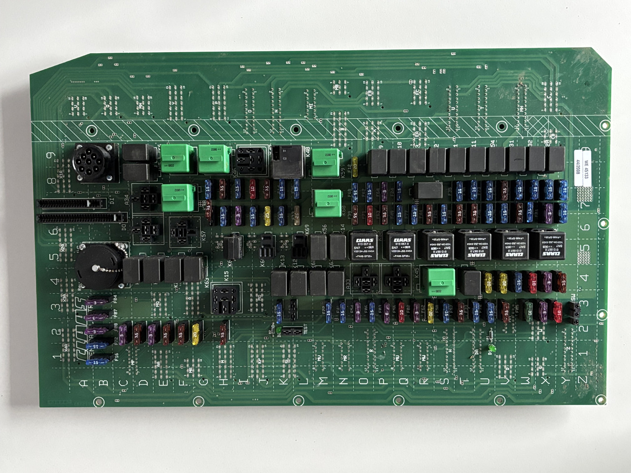 Claas Lexion 510 530 560 570 Płytka Bezpieczników Styków Modułów 0000153530 0000148031 - Fuse for Agricultural machinery: picture 5 Claas Lexion 510 530 560 570 Płytka Bezpieczników Styków Modułów 0000153530 0000148031 - Fuse for Agricultural machinery: picture 5