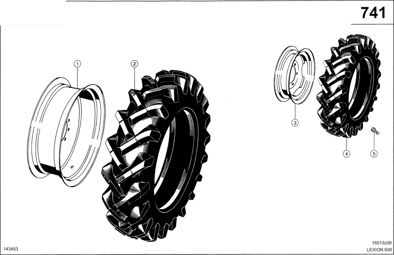 Claas Lexion 600 OPONA BEZ DĘTKI 0007567550 (Ogumienie) - Tire for Agricultural machinery: picture 1 Claas Lexion 600 OPONA BEZ DĘTKI 0007567550 (Ogumienie) - Tire for Agricultural machinery: picture 1