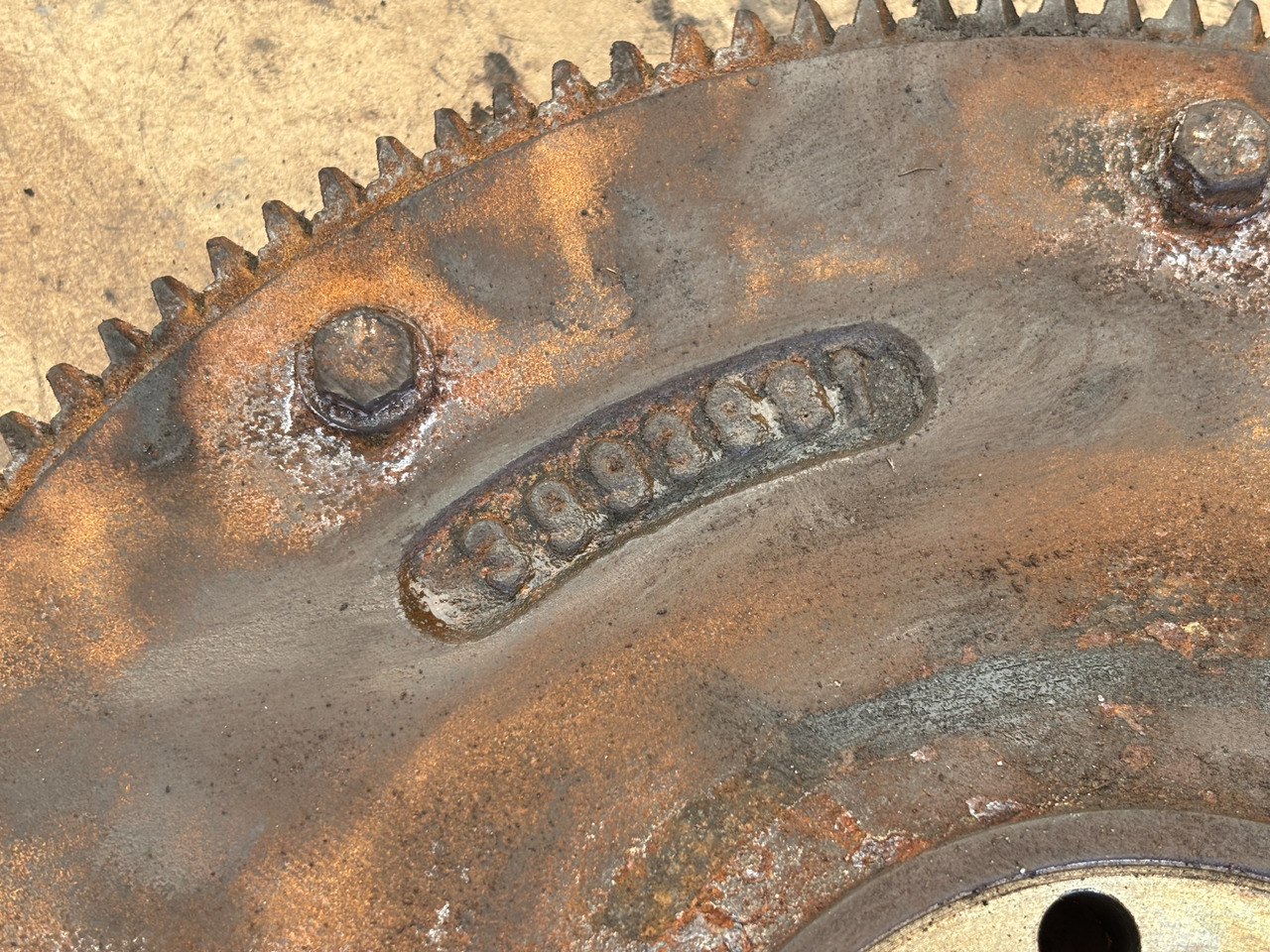 Cummins 8.3 6CT 6CTA 6CTAA Koło zamachowe 3993881 - Flywheel for Agricultural machinery: picture 3 Cummins 8.3 6CT 6CTA 6CTAA Koło zamachowe 3993881 - Flywheel for Agricultural machinery: picture 3