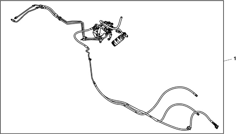 John Deere 9470RX - Zestaw hydr. ham. przycz. BRE10455 (Hamulec) - Brake parts for Farm tractor: picture 1 John Deere 9470RX - Zestaw hydr. ham. przycz. BRE10455 (Hamulec) - Brake parts for Farm tractor: picture 1