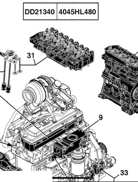 John Deere R520109, RE553422, RE523430, RE567121 - Głowica cylindrów - Cylinder head for Agricultural machinery: picture 2 John Deere R520109, RE553422, RE523430, RE567121 - Głowica cylindrów - Cylinder head for Agricultural machinery: picture 2