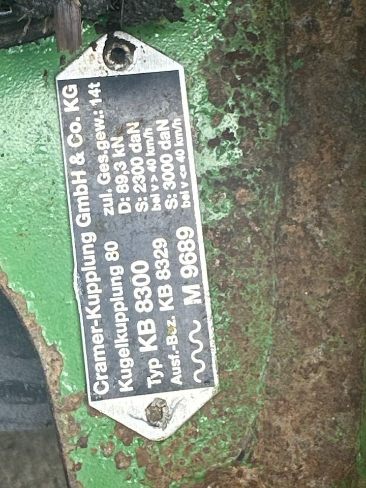John deere zaczep k80 - Frame/ Chassis for Agricultural machinery: picture 3 John deere zaczep k80 - Frame/ Chassis for Agricultural machinery: picture 3