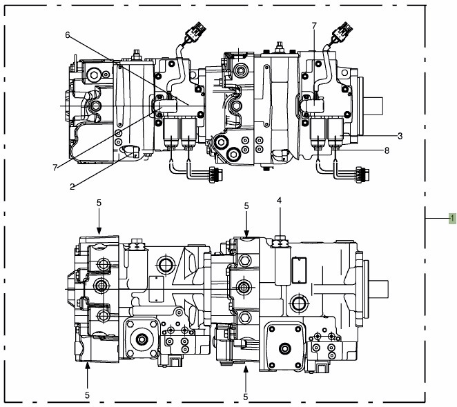 Krone Big M II - pompa hydrauliczna 002315500 - Hydraulic pump for Agricultural machinery: picture 1 Krone Big M II - pompa hydrauliczna 002315500 - Hydraulic pump for Agricultural machinery: picture 1