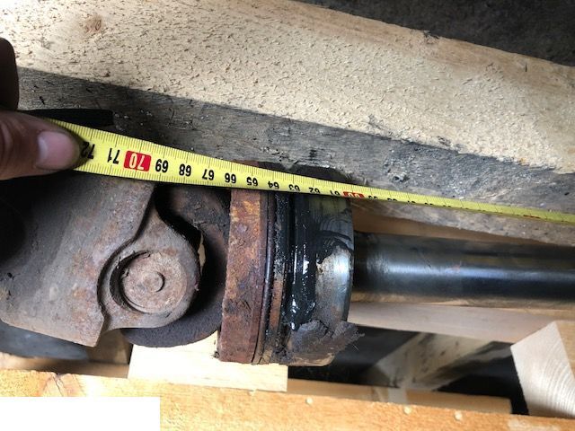 Manitou 626 - Półoś Clark Hurth - Drive shaft for Agricultural machinery: picture 5 Manitou 626 - Półoś Clark Hurth - Drive shaft for Agricultural machinery: picture 5