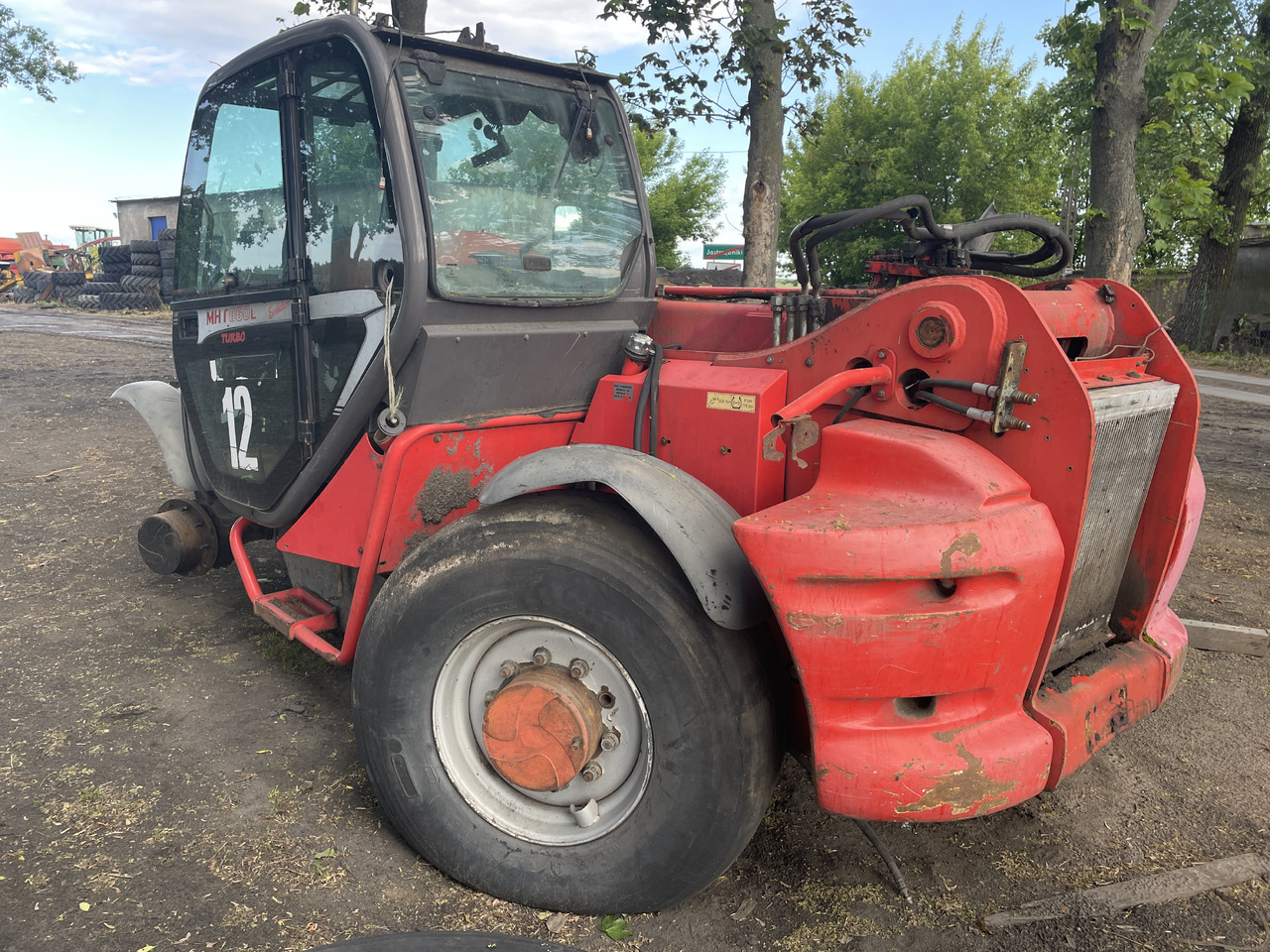 Manitou MHT 860 - na części - Telescopic handler: picture 1 Manitou MHT 860 - na części - Telescopic handler: picture 1