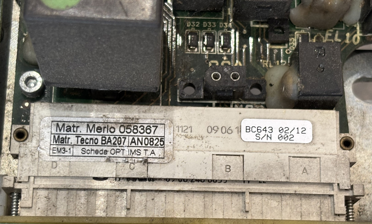 Merlo 058367 Kontroler Płyta Elektroniczna ECU MUGS UGS SGB Sterownik Bezpiecznik - ECU for Construction machinery: picture 2 Merlo 058367 Kontroler Płyta Elektroniczna ECU MUGS UGS SGB Sterownik Bezpiecznik - ECU for Construction machinery: picture 2