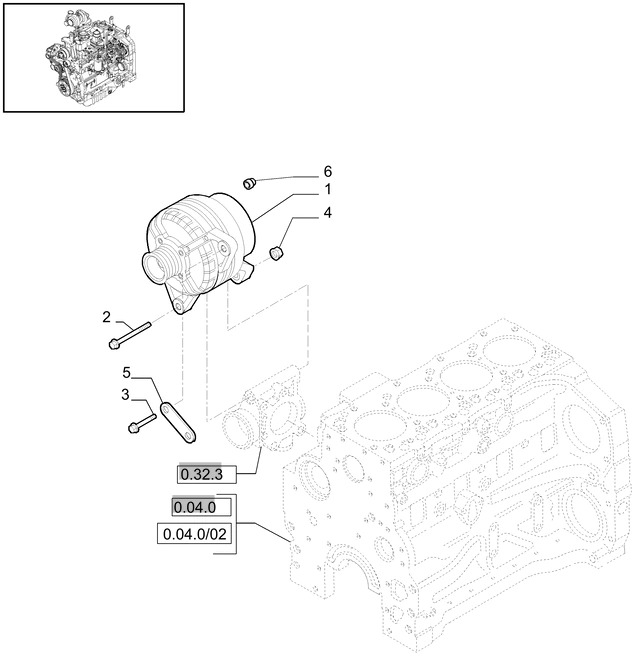 New Holland T6010 T6090 T6070 Alternator 12v, 120a, w/ pulley 84141452 - Alternator for Agricultural machinery: picture 1 New Holland T6010 T6090 T6070 Alternator 12v, 120a, w/ pulley 84141452 - Alternator for Agricultural machinery: picture 1