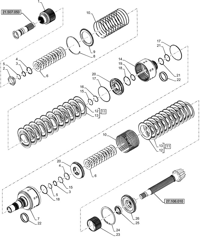 New Holland T6070 Tarcza sprzęgła 51.7mm thk 87701174 - Clutch disc for Farm tractor: picture 1 New Holland T6070 Tarcza sprzęgła 51.7mm thk 87701174 - Clutch disc for Farm tractor: picture 1