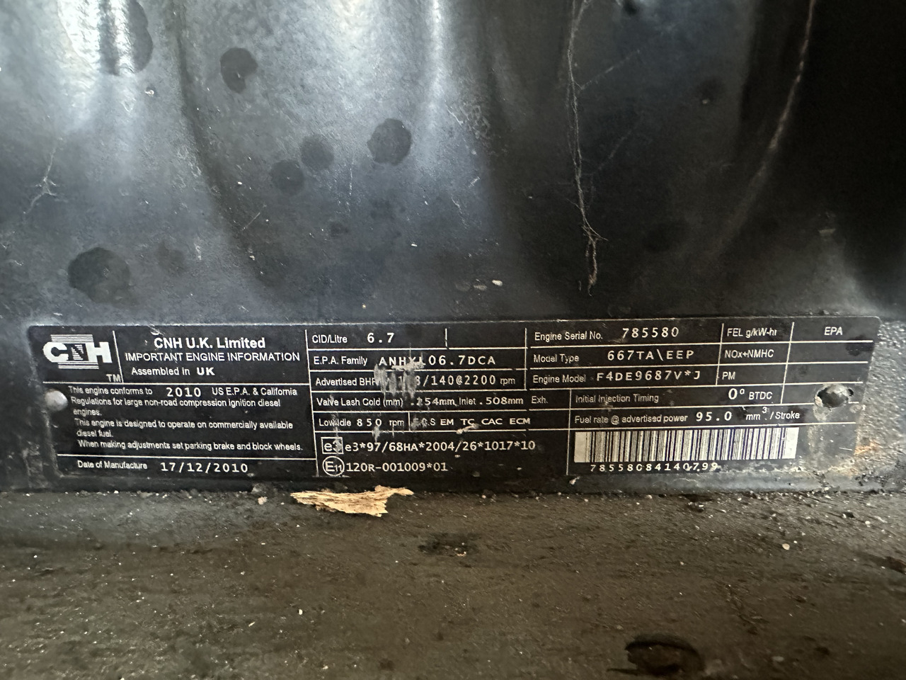 New holland CNH Model: F4DE9687 , model type: 667TA , Głowica , wtryski - Engine and parts for Agricultural machinery: picture 2 New holland CNH Model: F4DE9687 , model type: 667TA , Głowica , wtryski - Engine and parts for Agricultural machinery: picture 2