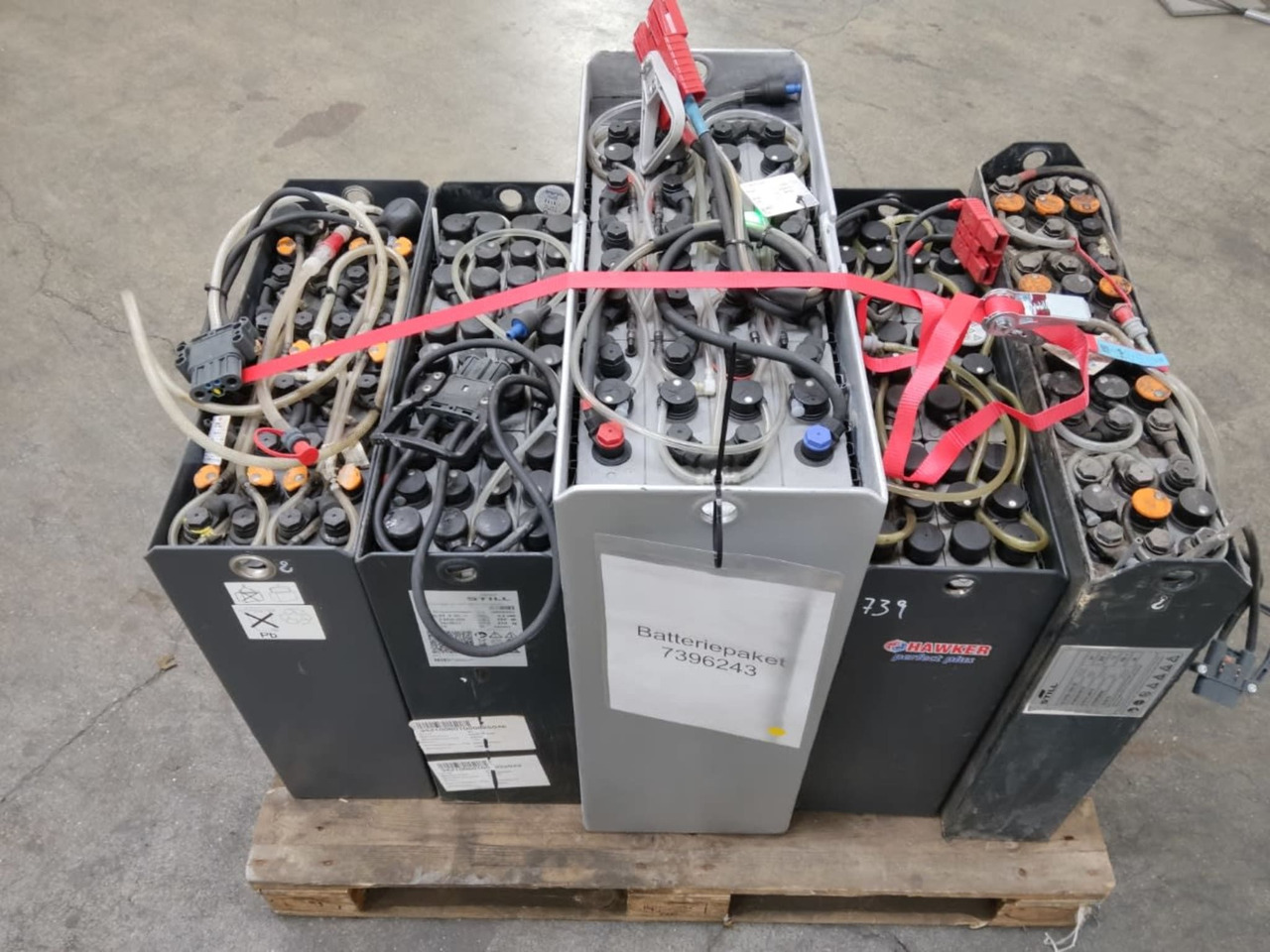 Battery Package - 5 pcs. Batteries - Battery for Material handling equipment: picture 4 Battery Package - 5 pcs. Batteries - Battery for Material handling equipment: picture 4