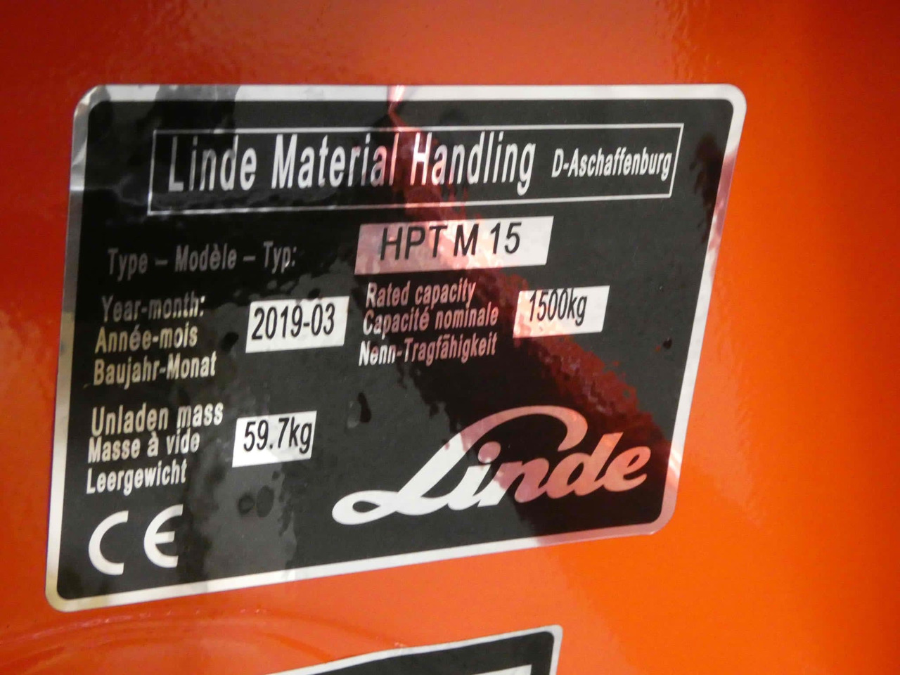 Linde 2x HPTM15/565mm - Pallet truck: picture 2 Linde 2x HPTM15/565mm - Pallet truck: picture 2