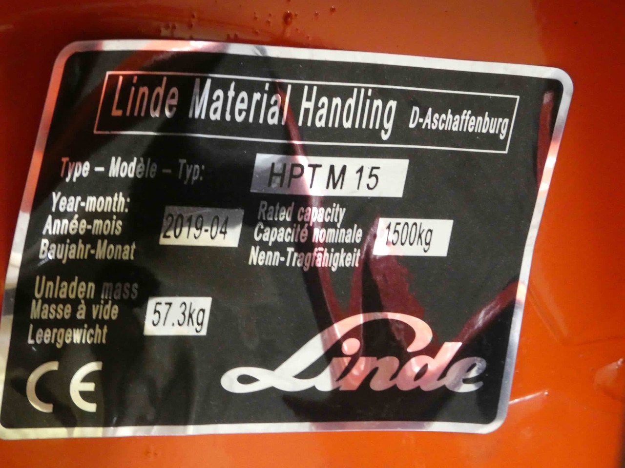 Linde 3x HPTM15Low/350mm - Pallet truck: picture 2 Linde 3x HPTM15Low/350mm - Pallet truck: picture 2