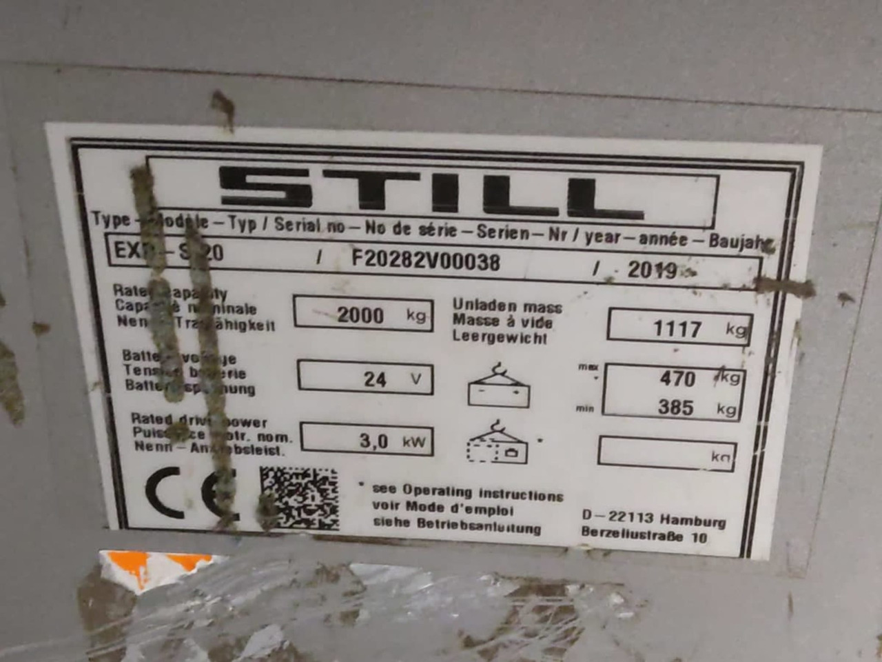 STILL EXD-S20 - Stacker: picture 5 STILL EXD-S20 - Stacker: picture 5
