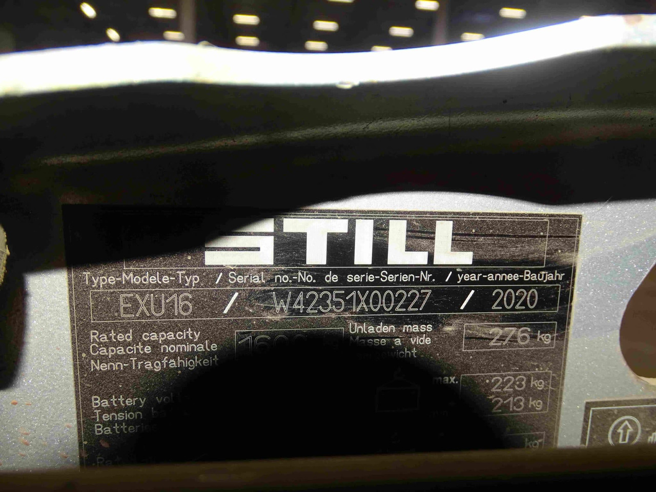 STILL EXU16 - Pallet truck: picture 2 STILL EXU16 - Pallet truck: picture 2