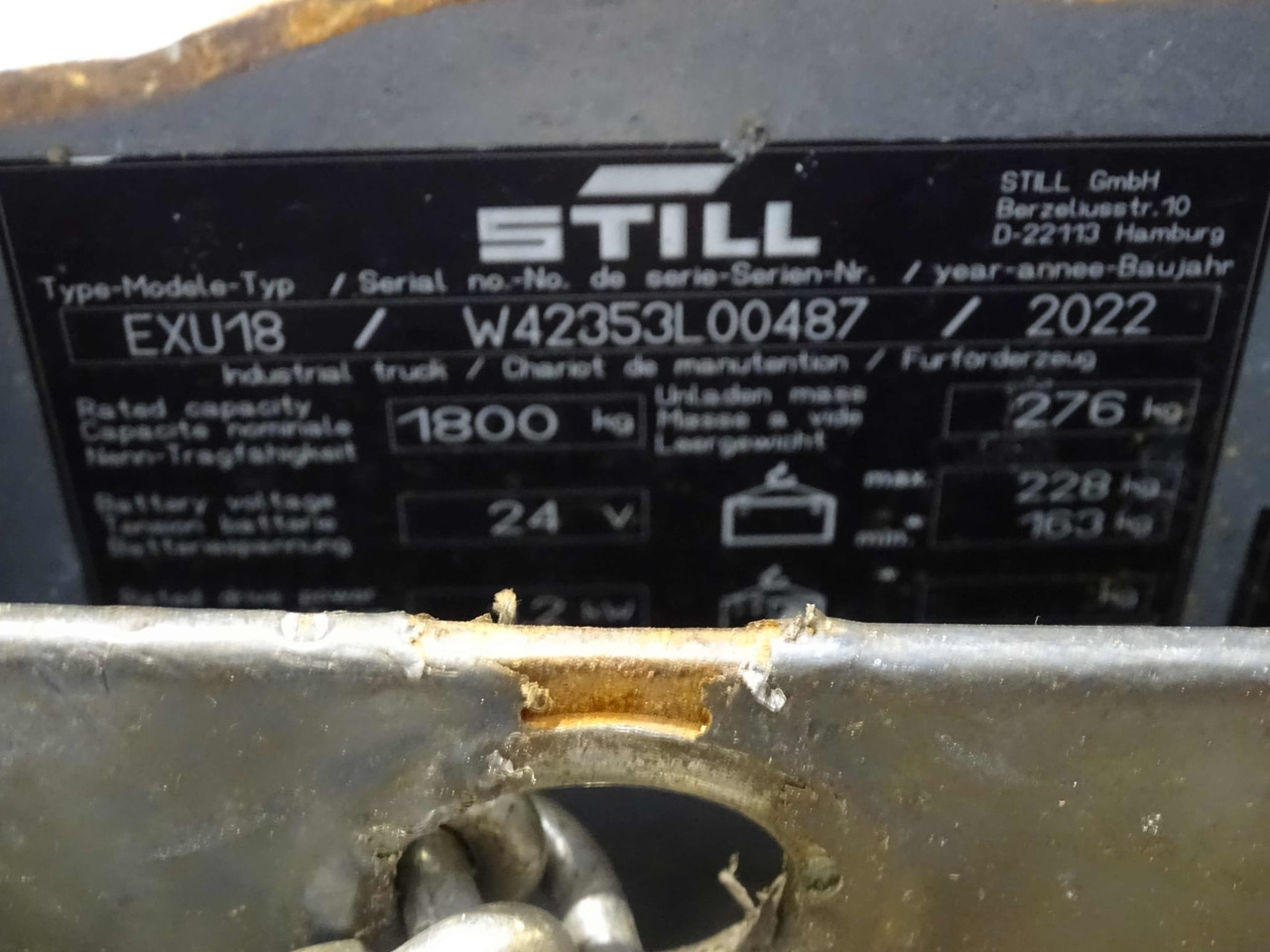 STILL EXU18 - Pallet truck: picture 5 STILL EXU18 - Pallet truck: picture 5