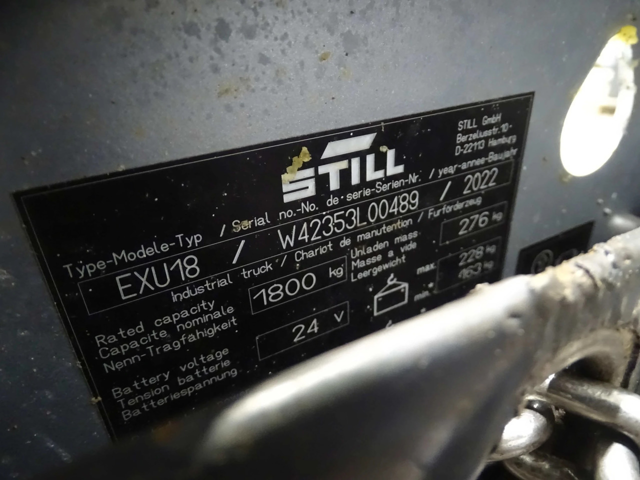 STILL EXU18 - Pallet truck: picture 2 STILL EXU18 - Pallet truck: picture 2