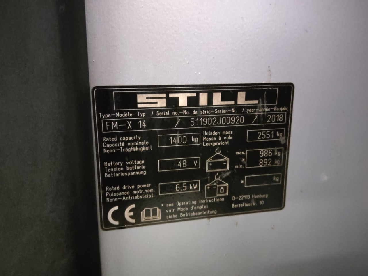 STILL FM-X14 - Reach truck: picture 4 STILL FM-X14 - Reach truck: picture 4