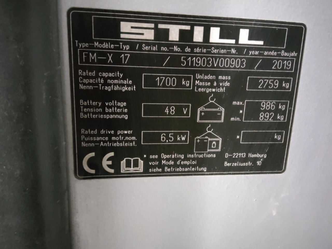 STILL FM-X17 - Reach truck: picture 2 STILL FM-X17 - Reach truck: picture 2