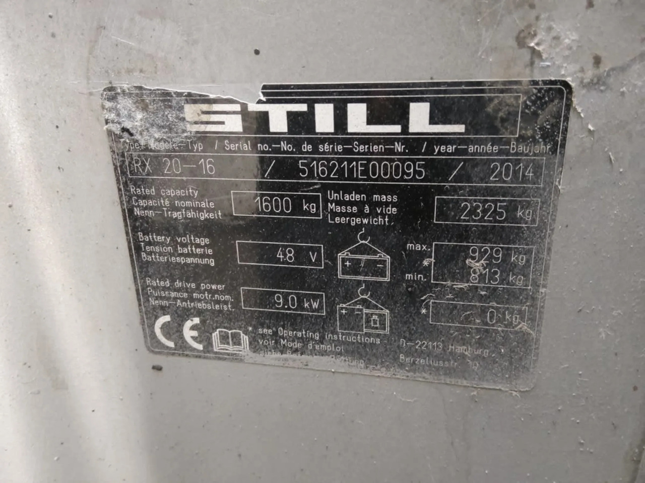 STILL RX20-16 - Electric forklift: picture 5 STILL RX20-16 - Electric forklift: picture 5