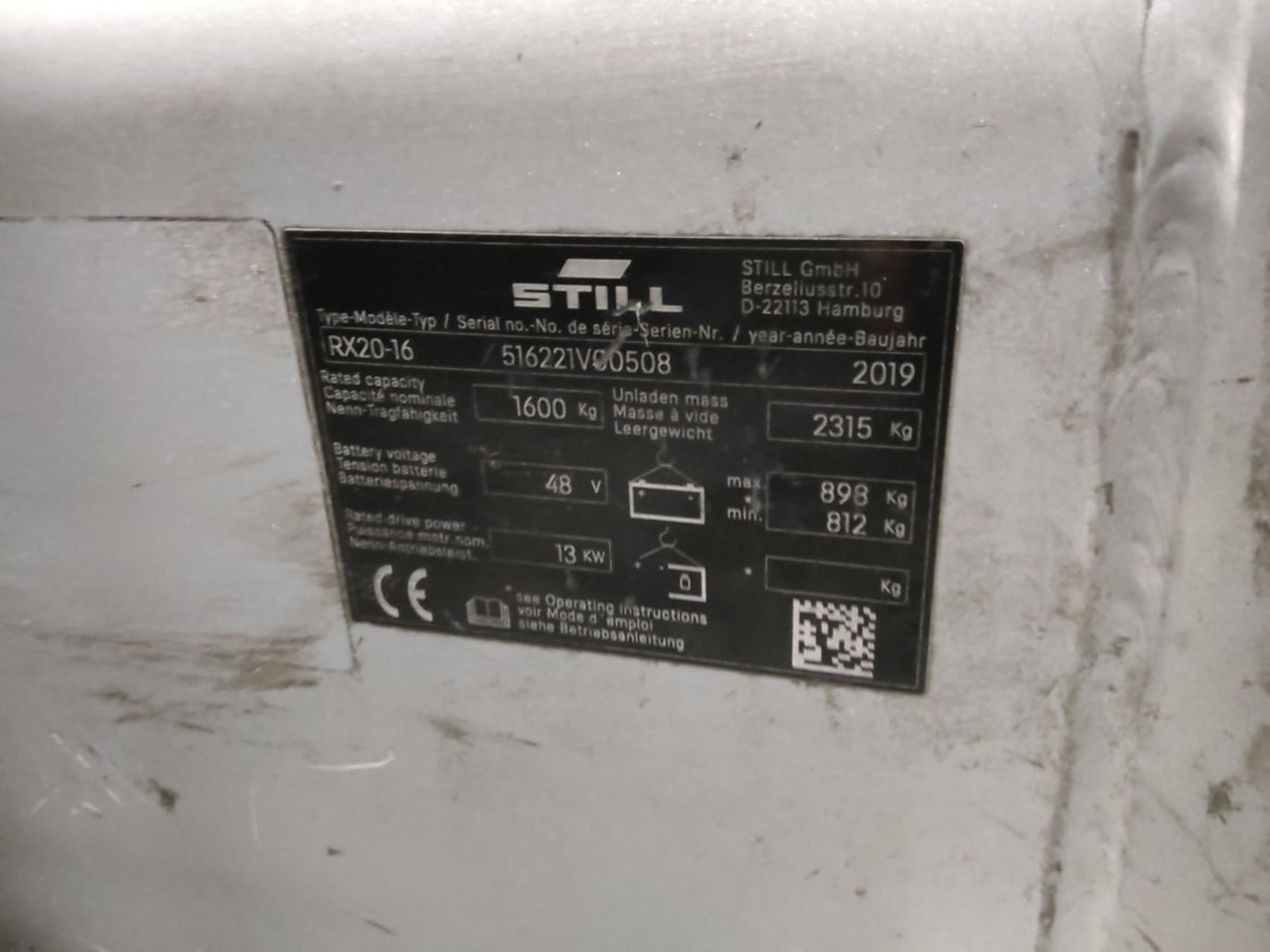 STILL RX20-16 - Electric forklift: picture 2 STILL RX20-16 - Electric forklift: picture 2