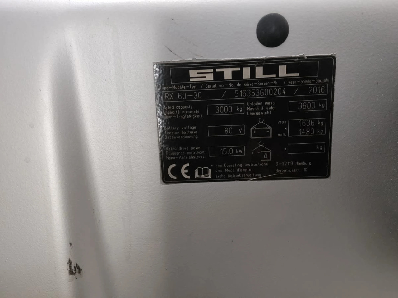 STILL RX60-30 - Electric forklift: picture 3 STILL RX60-30 - Electric forklift: picture 3