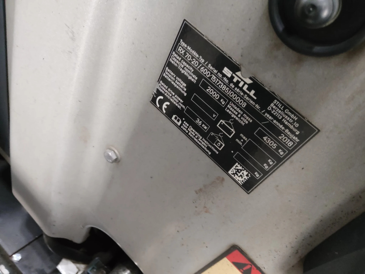 STILL RX70-20T/600 - LPG forklift: picture 3 STILL RX70-20T/600 - LPG forklift: picture 3