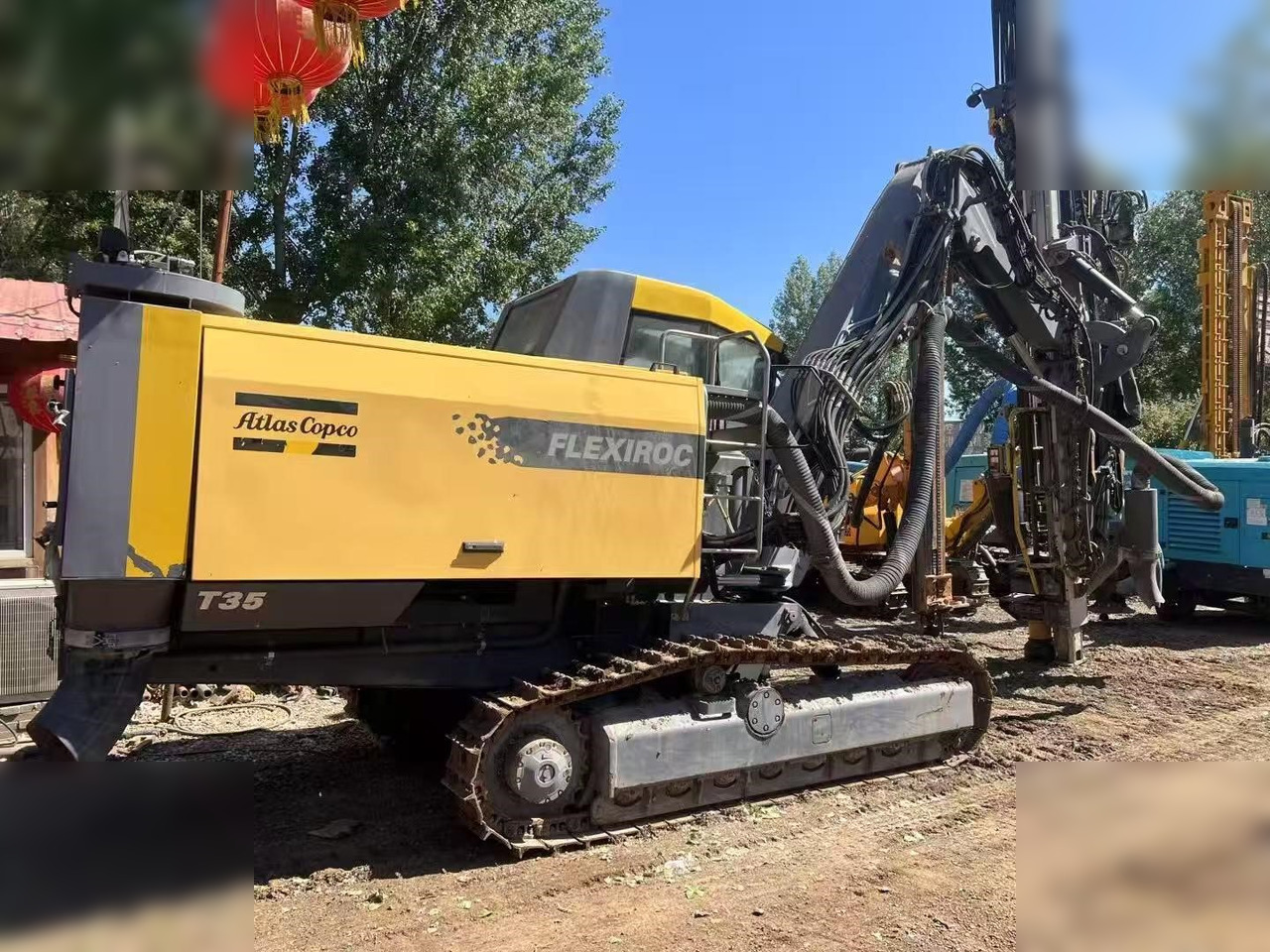 2012 ATLAS COPCO FLEXIROC T35-11 - Drilling rig: picture 1 2012 ATLAS COPCO FLEXIROC T35-11 - Drilling rig: picture 1