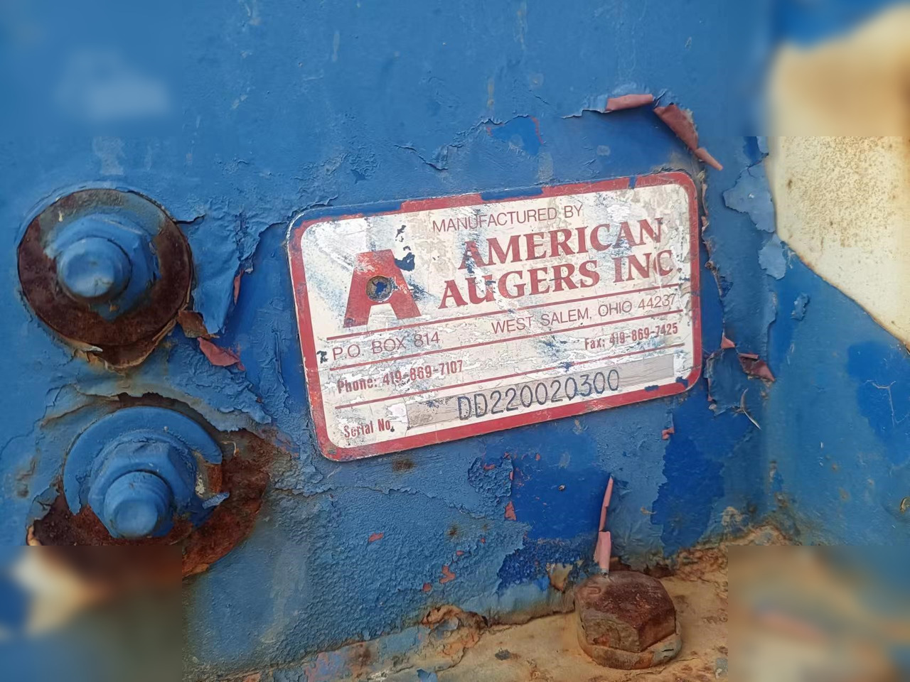 AMERICAN AUGERS DD220 - Directional boring machine: picture 5 AMERICAN AUGERS DD220 - Directional boring machine: picture 5