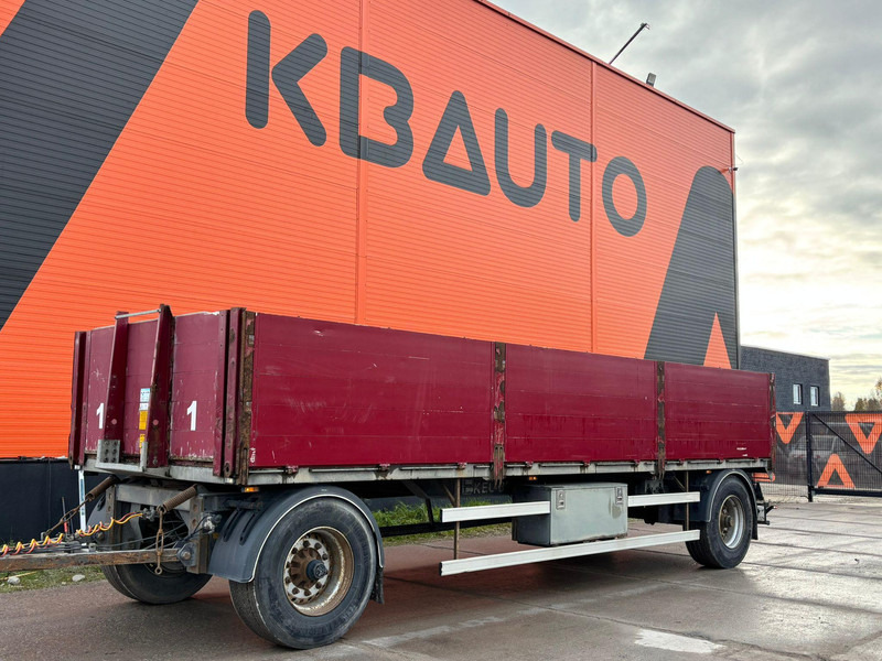 KEL-BERG PRAH 18 BPW AXLES / EXTENDABLE DRAWBAR - Dropside/ Flatbed trailer: picture 1 KEL-BERG PRAH 18 BPW AXLES / EXTENDABLE DRAWBAR - Dropside/ Flatbed trailer: picture 1