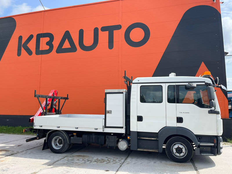 MAN TGL 8.220 4x2 HMF 270 K2 / WINCH / PLATFORM L=2779 mm - Dropside/ Flatbed truck, Crane truck: picture 5 MAN TGL 8.220 4x2 HMF 270 K2 / WINCH / PLATFORM L=2779 mm - Dropside/ Flatbed truck, Crane truck: picture 5