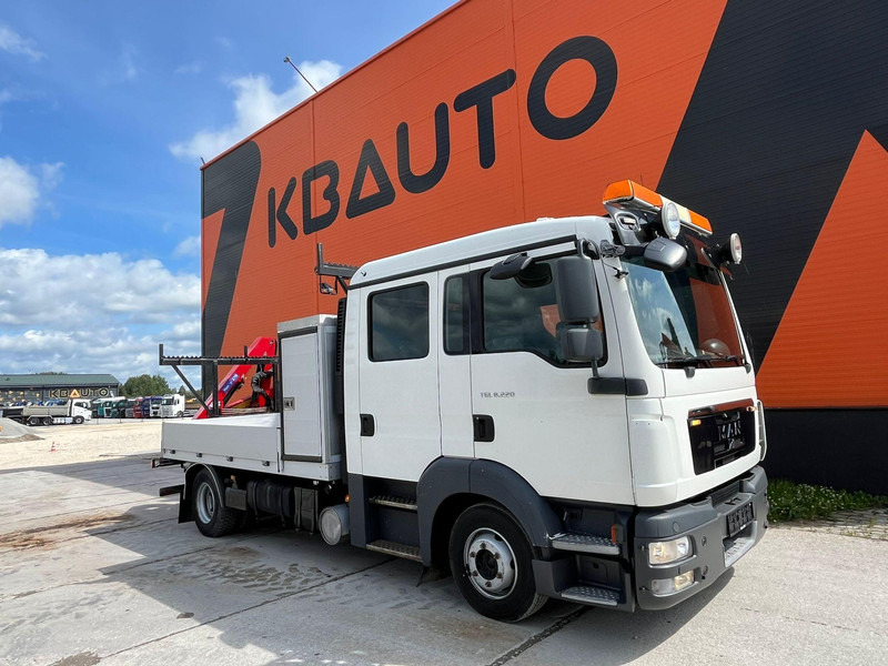 MAN TGL 8.220 4x2 HMF 270 K2 / WINCH / PLATFORM L=2779 mm - Dropside/ Flatbed truck, Crane truck: picture 4 MAN TGL 8.220 4x2 HMF 270 K2 / WINCH / PLATFORM L=2779 mm - Dropside/ Flatbed truck, Crane truck: picture 4