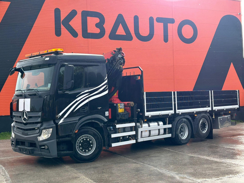 Mercedes-Benz Actros 2542 6x2 PALFINGER PK 26002 EH / PLATFORM L=6552 mm - Dropside/ Flatbed truck, Crane truck: picture 2 Mercedes-Benz Actros 2542 6x2 PALFINGER PK 26002 EH / PLATFORM L=6552 mm - Dropside/ Flatbed truck, Crane truck: picture 2
