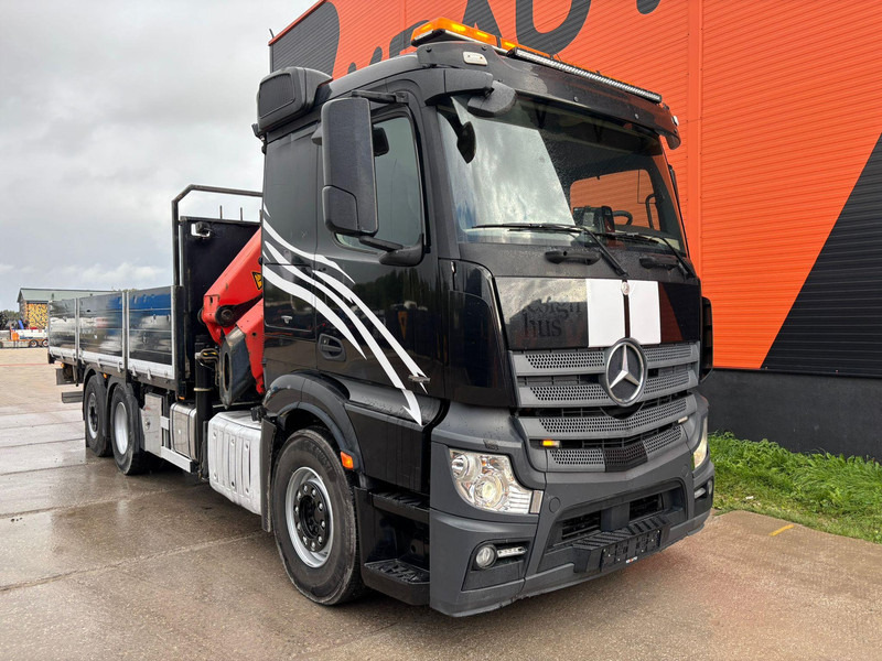 Mercedes-Benz Actros 2542 6x2 PALFINGER PK 26002 EH / PLATFORM L=6552 mm - Dropside/ Flatbed truck: picture 4 Mercedes-Benz Actros 2542 6x2 PALFINGER PK 26002 EH / PLATFORM L=6552 mm - Dropside/ Flatbed truck: picture 4