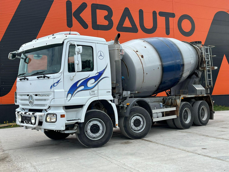 Mercedes-Benz Actros 3241 8x4 MSM 9M 10m3 / FULL STEEL / HUB REDUCTION / CHUTE - Concrete mixer truck: picture 1 Mercedes-Benz Actros 3241 8x4 MSM 9M 10m3 / FULL STEEL / HUB REDUCTION / CHUTE - Concrete mixer truck: picture 1