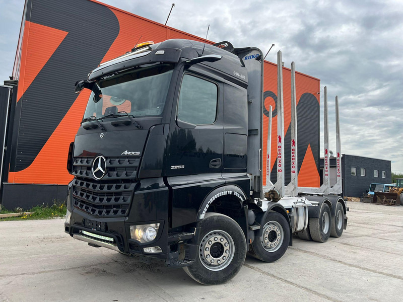 Mercedes-Benz Arocs 3263 8x4 FULL STEEL - Timber truck, Crane truck: picture 2 Mercedes-Benz Arocs 3263 8x4 FULL STEEL - Timber truck, Crane truck: picture 2
