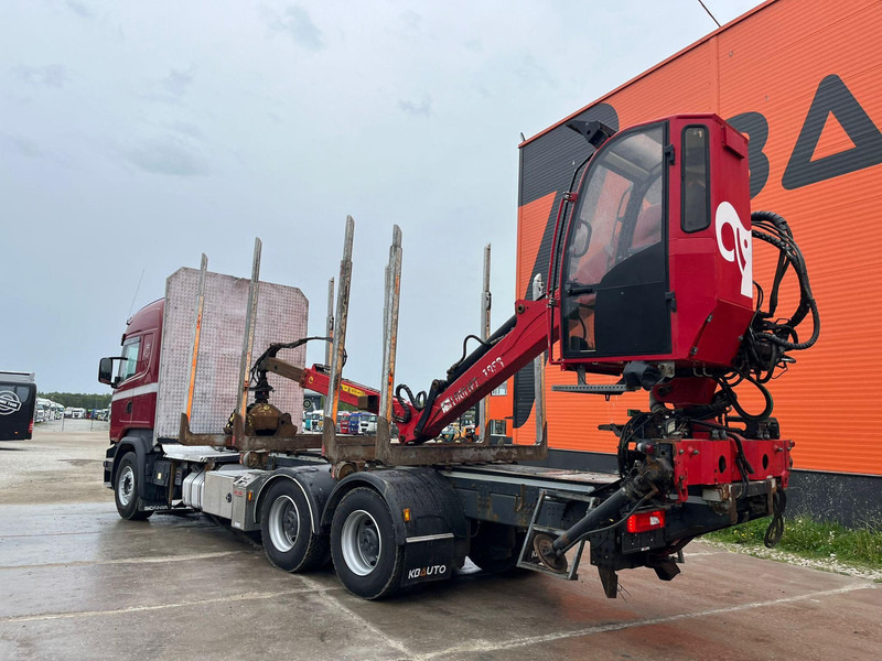 Timber truck, Crane truck for transportation of timber Scania R 730 6x4 RETARDER / BIG AXLES: picture 8 Timber truck, Crane truck for transportation of timber Scania R 730 6x4 RETARDER / BIG AXLES: picture 8