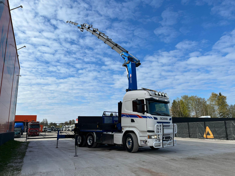 Tractor unit Scania G 490 6x2 HMF 5020 K6 + JIB / RETARDER: picture 9