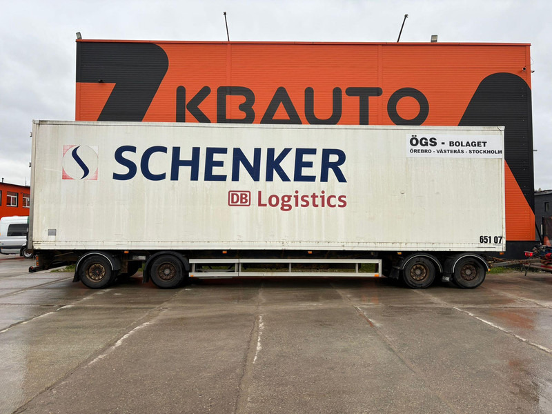Closed box trailer Vak V-4-40 SAF AXLES / EXTENDABLE DRAWBAR: picture 7