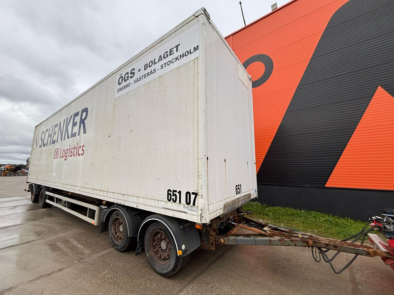 Closed box trailer Vak V-4-40 SAF AXLES / EXTENDABLE DRAWBAR: picture 8