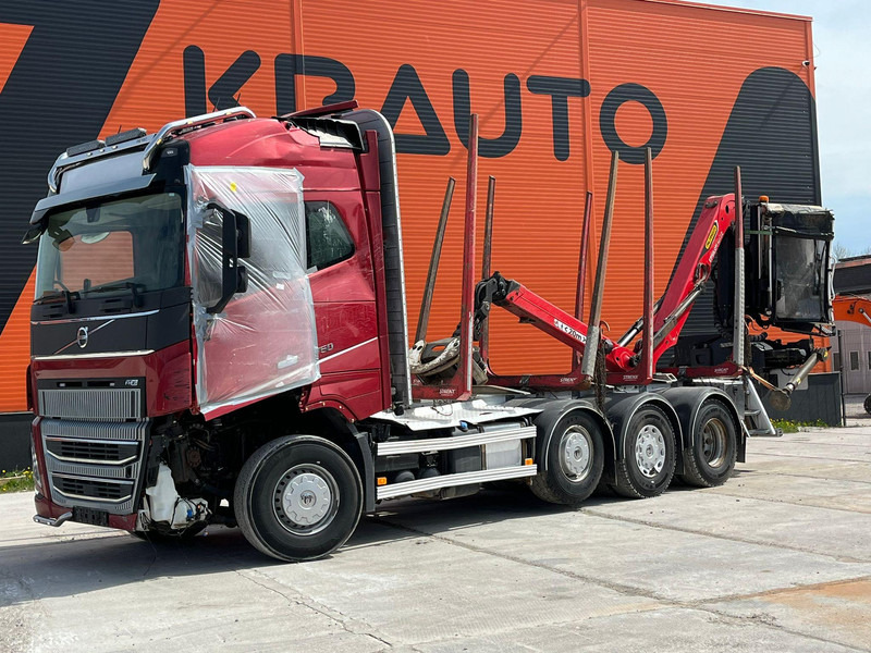Volvo FH 16 750 8x4/4 DAMAGED ! - Timber truck, Crane truck: picture 1 Volvo FH 16 750 8x4/4 DAMAGED ! - Timber truck, Crane truck: picture 1